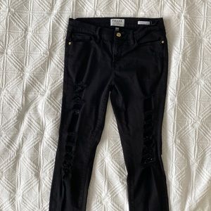 FRAME DENIM| Aritzia | Women’s Skinny Ripped Jeans | Size 29